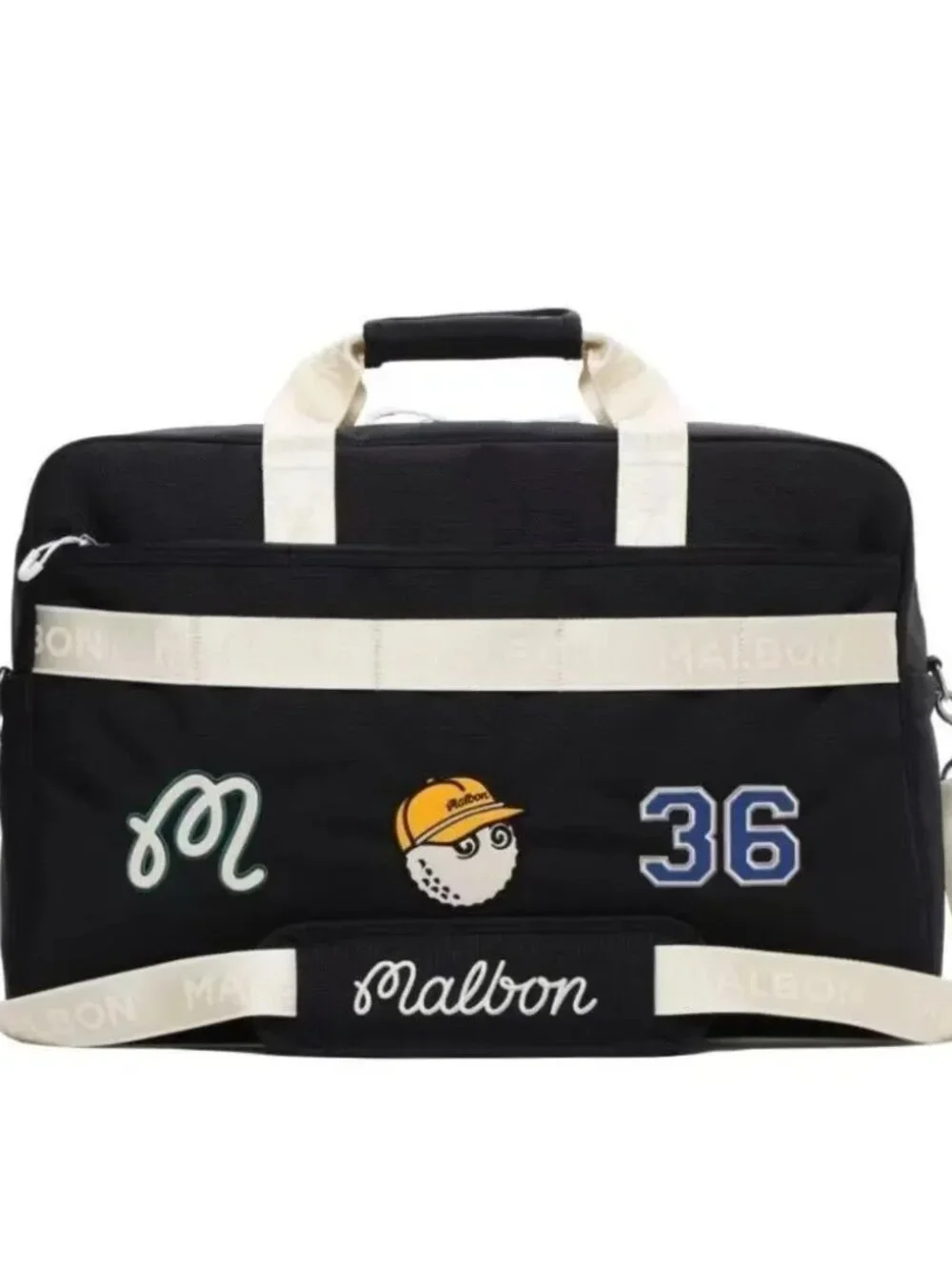 Malbon Golf Tote Bag Fashionable Shoulder Bag Large-Capacity Travel Carryall 1pc